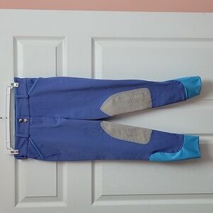 Dover Saddlery girls knee patch breeches size 10